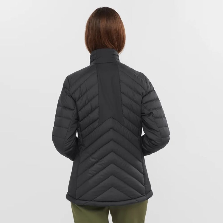 Black Salomon Essential Xwarm Down Women's Insulated Jackets | PH 24910K